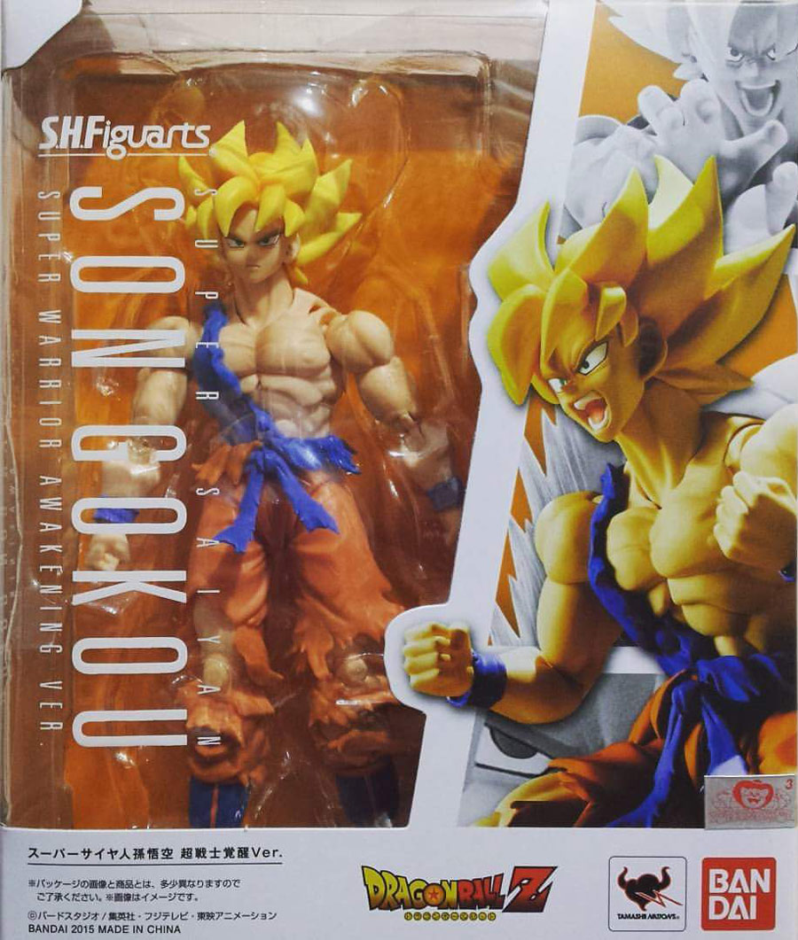 Dragon Ball Z Son Goku SSJ S.H.Figuarts Super Warrior Awakening