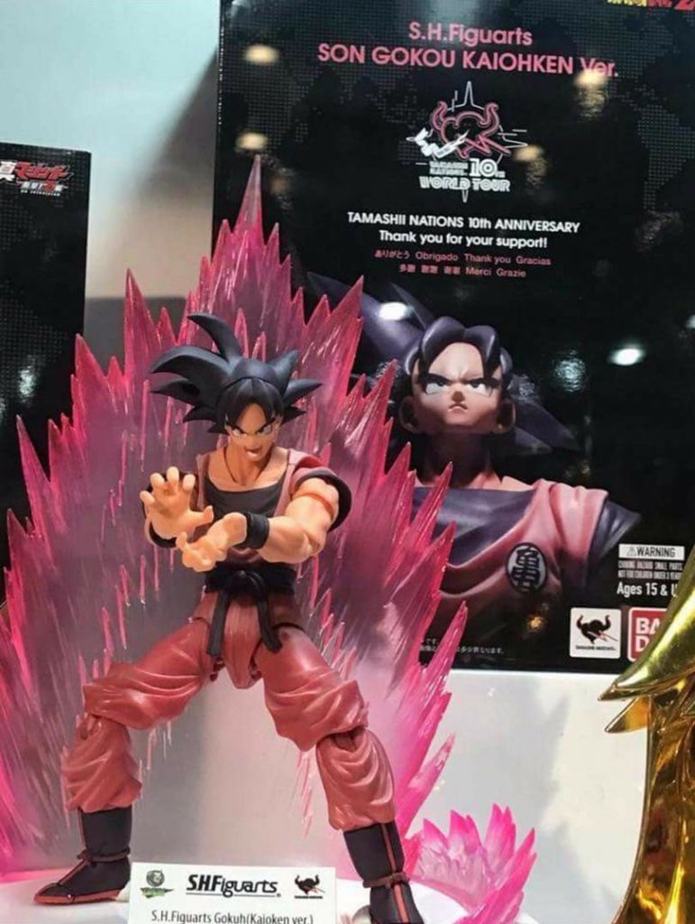 SH Figuarts Kaioken Goku