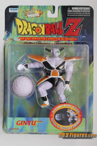 Captain Ginyu Blasting Energy Action