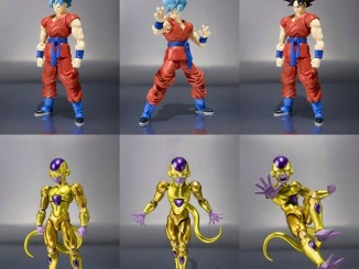 SH Figuarts Golden Frieza and Super Saiyan God Goku