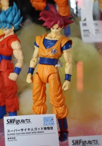 SH Figuarts Super Saiyan God Goku at Tamashii Nation 2015