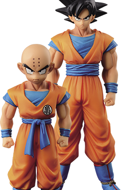 The Figure Collection Krillin and Goku