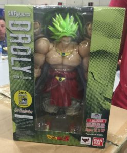 SH Figuarts Broly SDCC 2016 Packaging