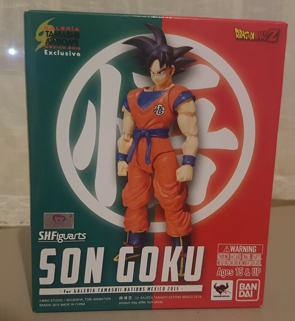 AUTHENTIC TOY MEXICAN ACTION FIGURE DRAGON BALL SUPER GOKU