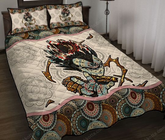 Goku and Vegeta Themed Quilt Bed Set & Blanket - DBZ Figures.com