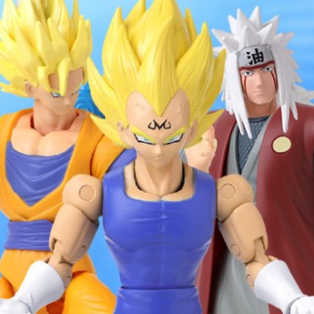 Dragon Ball Z Dragon Stars Super Saiyan 2 Goku And Majin Vegeta Figures